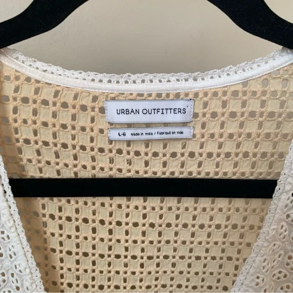 Urban Outfitters Patchwork Eyelet Dress - Picture 3 of 7